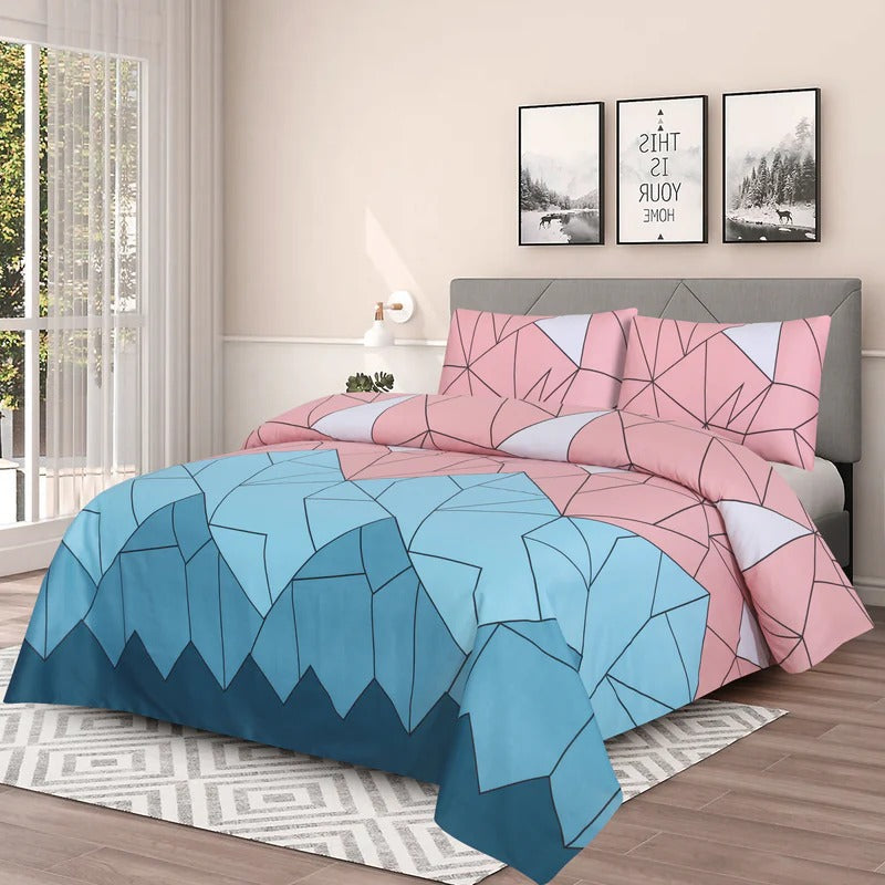 3 Pcs Bed sheet B-629