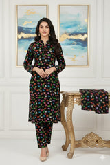 2 Piece Lawn Digital Suit Design LS197