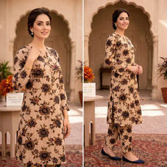 2 Piece LawnDigital  Print Suit Design LS218 – Stylish Ladies Summer Outfit | Soft & Breathable Fabric