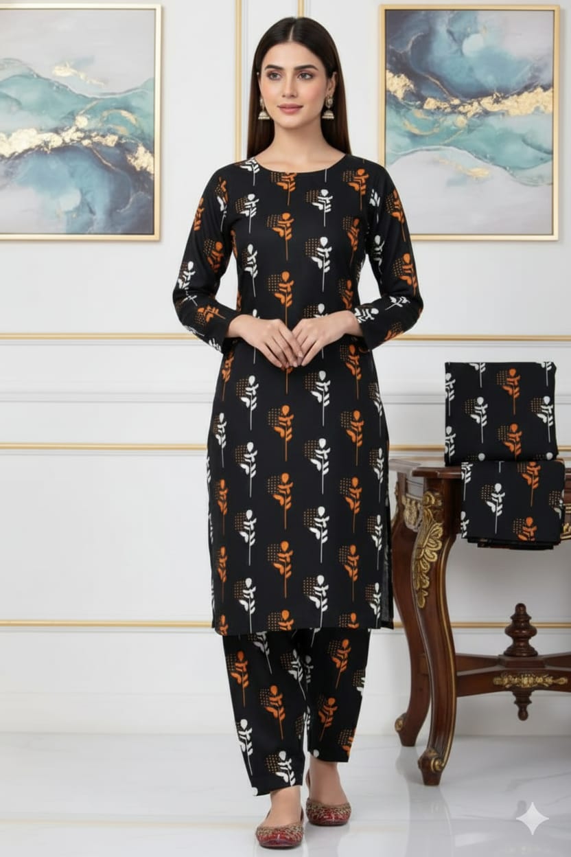 🌿 2 Piece Lawn Digital Print Suit Design LS636 – Elegant & Trendy Summer Collection 🌿