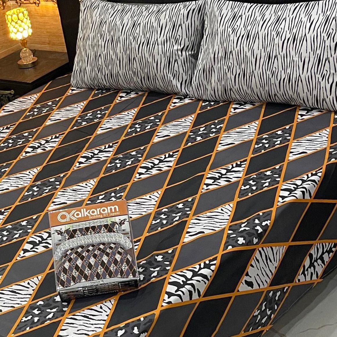 3 Pcs Bed sheet B-672