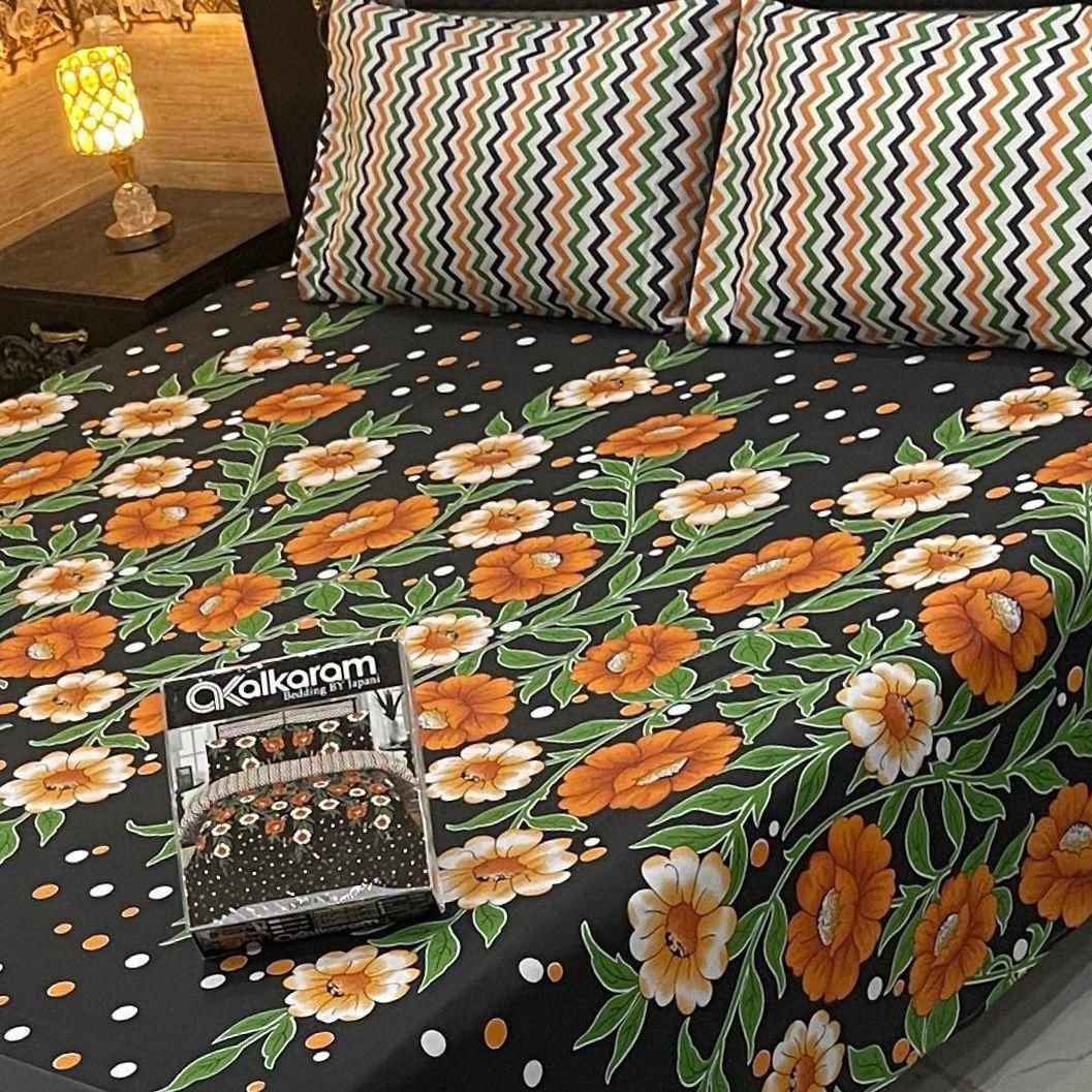 3 Pcs Bed sheet B-641