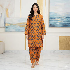 2 Piece LawnDigital  Print Suit Design LS221 – Elegant Ladies Summer Outfit | Soft & Breathable Fabric
