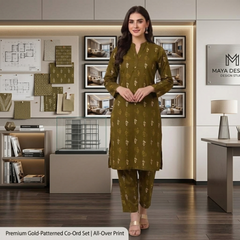 2 Piece – Cotton Digital Print Suit ( Design LS201)